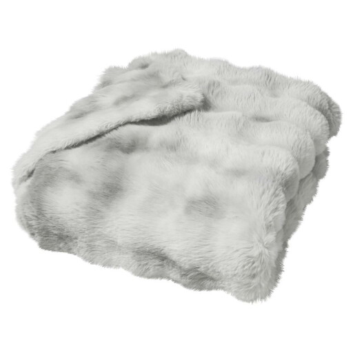 Pătură gri din micropluș/cocolino 180x220 cm Mounty – douceur d'intérieur