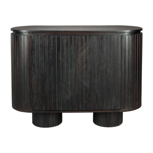 Dulap maro închis din lemn de mango 110x80x40 cm Kenji – Dutchbone