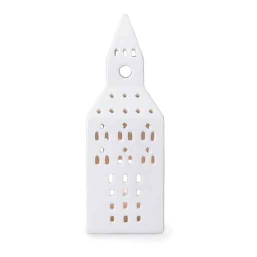 Sfeșnic pentru lumânări pastilă din ceramică Urbania Lighthouse Church Tower – Kähler Design
