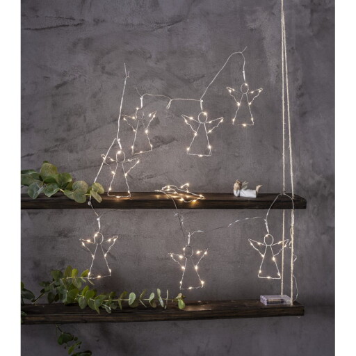 Ghirlandă luminoasă număr becuri 8 buc. cu baterii lungime 175 cm Angela – Star Trading