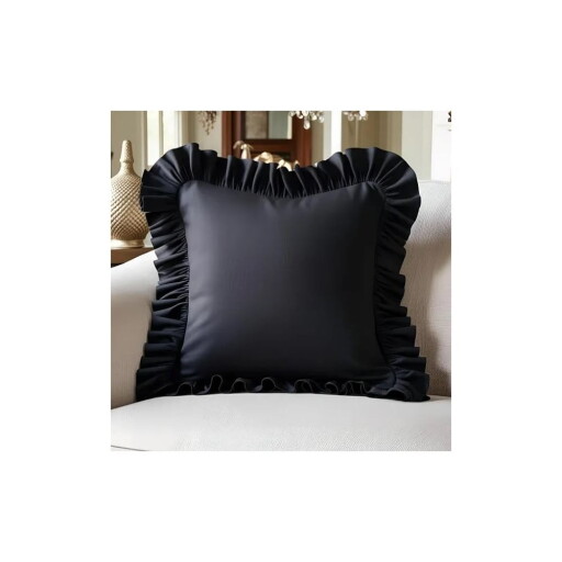 Față de pernă din amestec de bumbac 40x40 cm Ruffled – Mila Home
