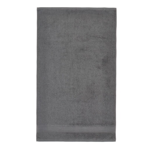 Prosop gri închis din bumbac din frotir 70x120 cm Anti-Bacterial – Catherine Lansfield