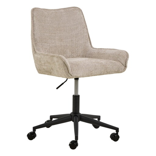 Scaun de birou bej Eddie – Actona