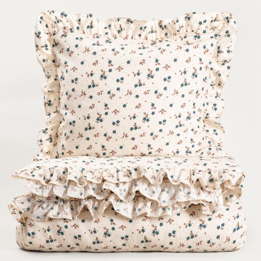 Lenjerie de pat pentru o persoana Cheerful, Homla, 2 piese, 140x200 cm, microfibra din poliester, multicolor