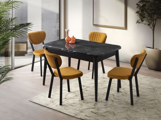 Masa extensibila, Nmobb, Crea, PAL, Negru