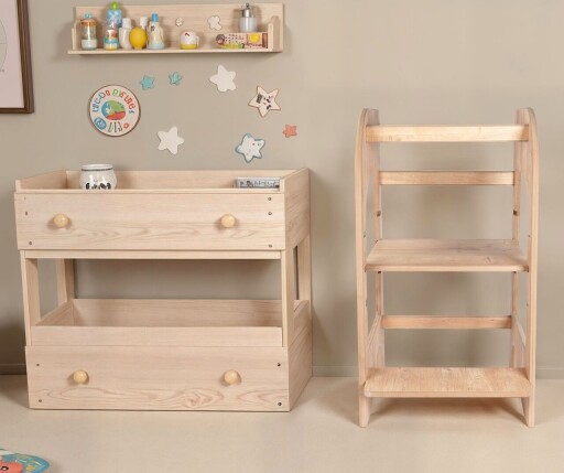 Turn de invatare, Hanah Home, BLTYZ-AKTV036, Stejar