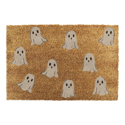 Covoraș de intrare din fibre de nucă de cocos 40x60 cm Ghost – Artsy Doormats