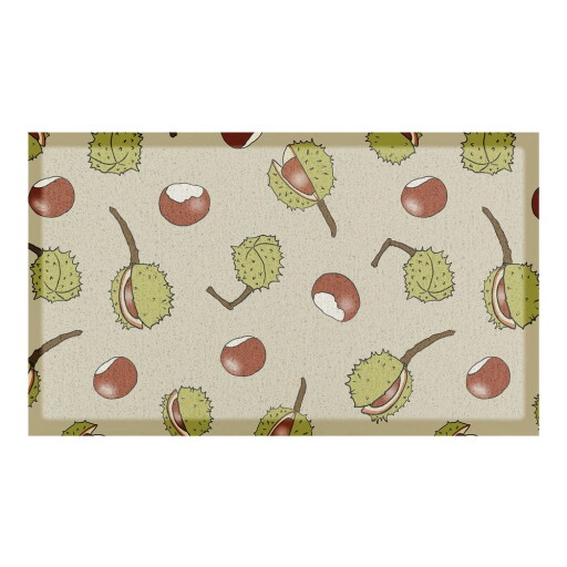 Covoraș de intrare 40x70 cm Chestnuts x Two Little Sprouts – Artsy Doormats