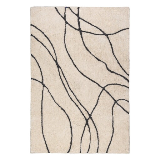 Covor crem 120x170 cm Flow – Flair Rugs