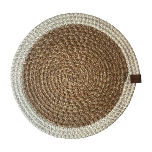 Suport pentru farfurii din iută ø 33 cm Wicker – Mila Home Luxury