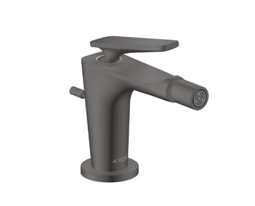 Baterie bideu Axor Citterio C  crom negru periat
