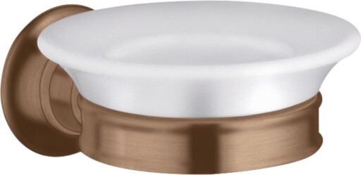 Savoniera cu suport de perete Axor Montreux Red Gold periat