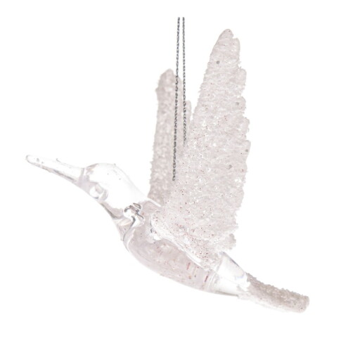 Ornamente de Crăciun 3 buc. din plastic 7,5 cm Bird – Dakls