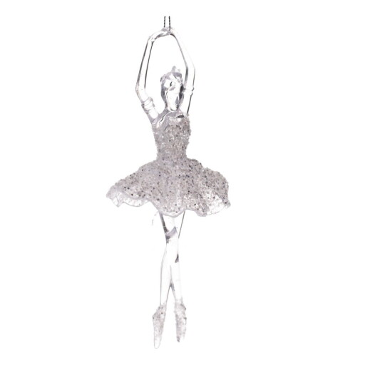Ornament de Crăciun din plastic 17 cm Balerina – Dakls