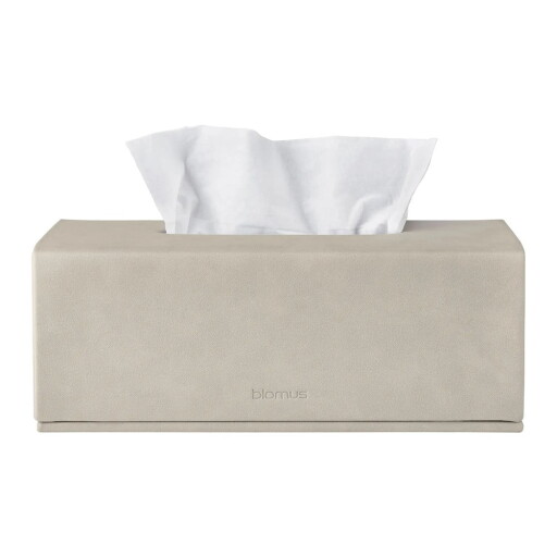 Cutie pentru șervețele din piele artificială Sahla – Blomus