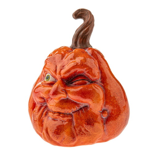 Sfeșnic din ceramică cu model de Halloween Pumpkin – Dakls