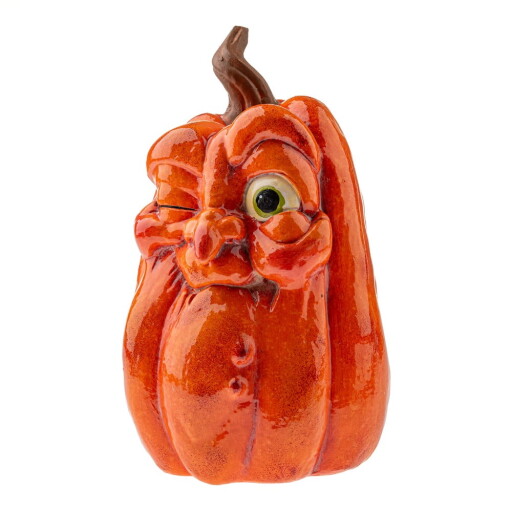 Sfeșnic din ceramică cu model de Halloween Pumpkin – Dakls