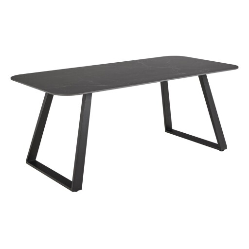 Masă de dining cu blat ceramic 90x180 cm Antalya – Actona