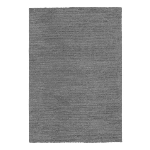 Covor gri țesut manual din lână 200x290 cm Harris Boucle – Flair Rugs