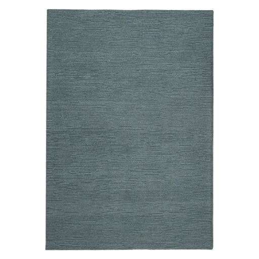 Covor albastru prăfuit țesut manual din lână 200x290 cm Harris Boucle – Flair Rugs