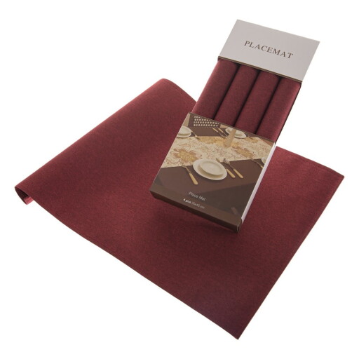 Suporturi pentru farfurii 4 buc. din material textil 30x45 cm Simple – Dakls