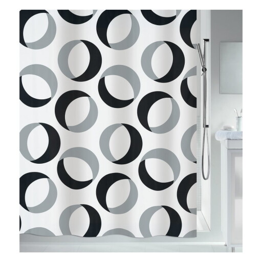 Perdea de duș 180x200 cm Rings – Spirella
