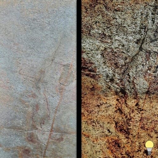 Ardezie Flexibila Translucida SKIN 2mm - Golden, 122x61 cm | Iluminare Ambientala, Interior & Exterior