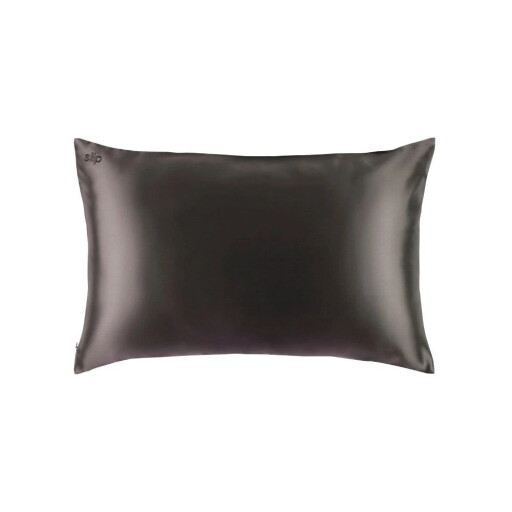 Față de pernă din mătase 51x76 cm Charcoal – slip