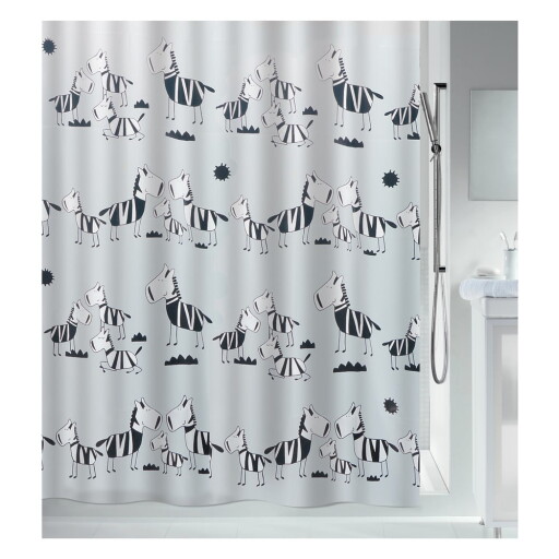 Perdea de duș 180x200 cm Zebi – Spirella