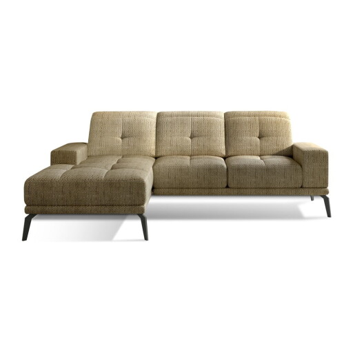 Colțar bej (cu colț pe partea stângă/cu șezlong) Torrense – ELTAP