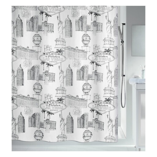Perdea de duș 180x200 cm Vegas – Spirella