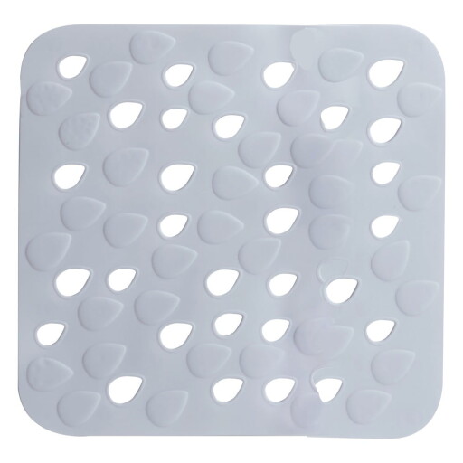 Protecție antiderapantă pentru duș 54x54 cm Drops – Spirella