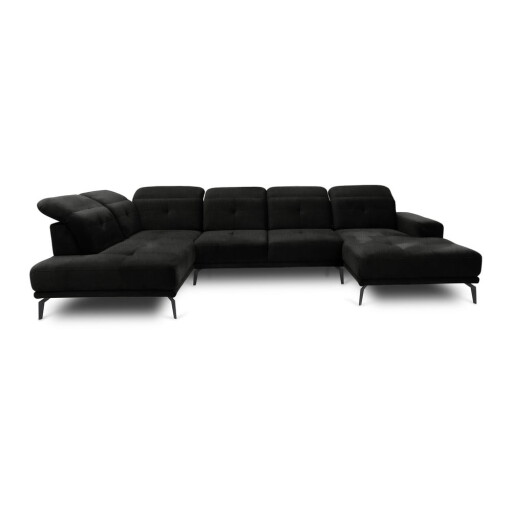 Colțar negru (cu colț pe partea stângă/în formă de "U") Bretan – ELTAP