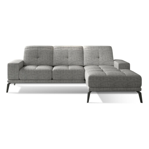 Colțar gri (cu colț pe partea dreaptă/cu șezlong) Torrense – ELTAP