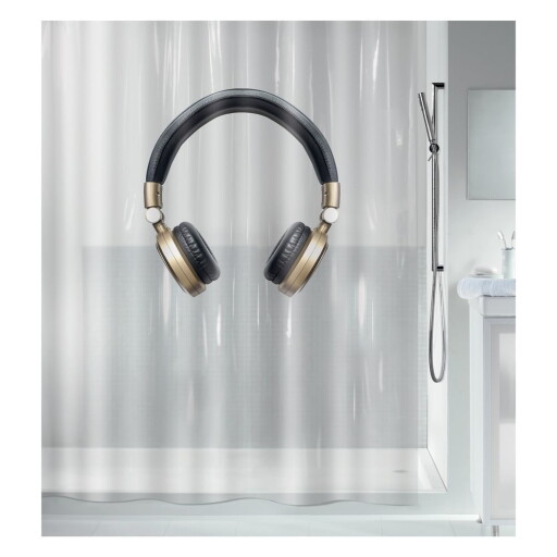Perdea de duș 180x200 cm Headphone – Spirella