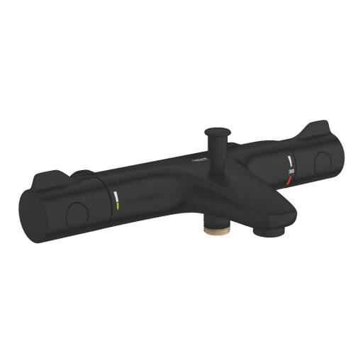 Baterie cada termostatata Grohe Grohtherm 800 matte black
