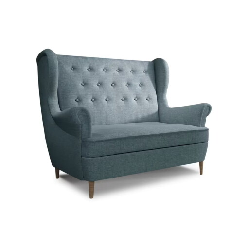 Canapea albastră 150 cm Aros – ELTAP