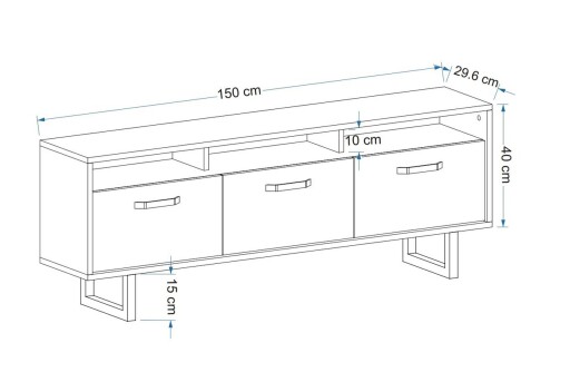 Set scaun de bar (2 bucăți), Hanah Home, Rubi, Gri/Negru