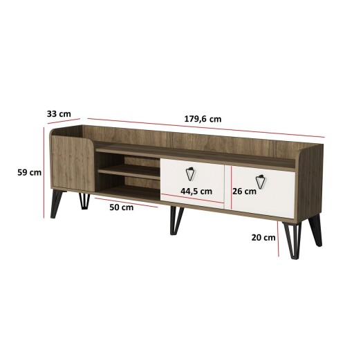 Set scaune  de bar 4 piese, Hanah Home, Rubi, Gri/Negru