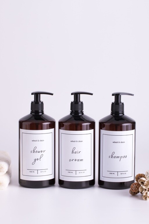 Set dozator de sapun, L&#039;essentiel Maison, Troveapd, Chihlimbar