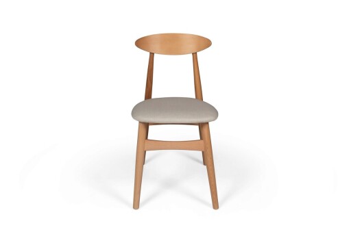 Set masa extensibila si 4 scaune, Hanah Home, Albero149, Natural