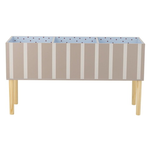 Bibliotecă de copii bej 90x50x30 cm Salam – Bloomingville Mini