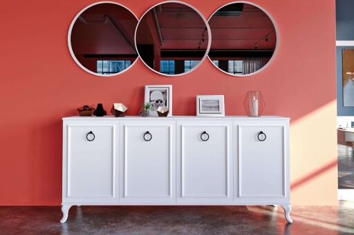 Consola, Adore, Country, 68x108x44 cm, PAL, Alb