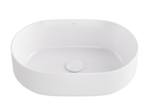 Lavoar tip bol Besco Lova Cera-Line 46x31cm  fara orificiu baterie  fara preaplin  alb