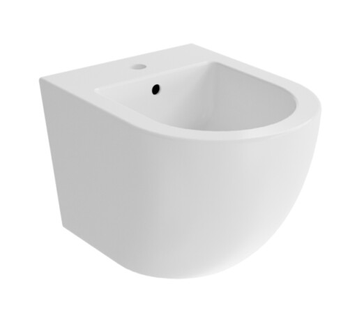 Bideu suspendat Besco Aspen alb