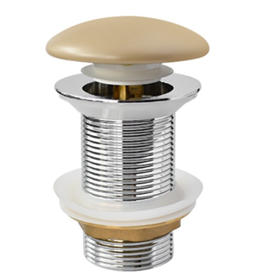 Ventil click-clack pentru lavoar Besco  mokka mat