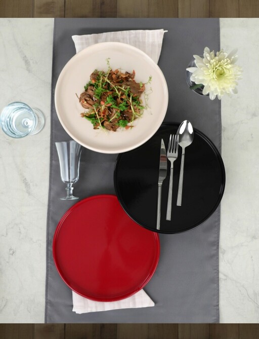 Set platouri servire, Keramika, 275KRM1854, Ceramica , Nu absoarbe apa, Multicolor