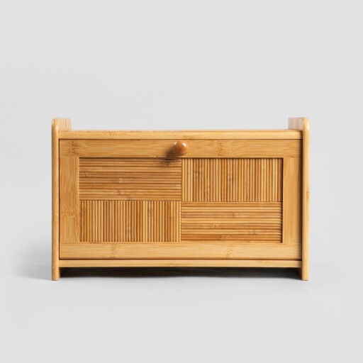 Cutie depozitare paine Tenaro, Homla, 38x25 cm, bambus, natur