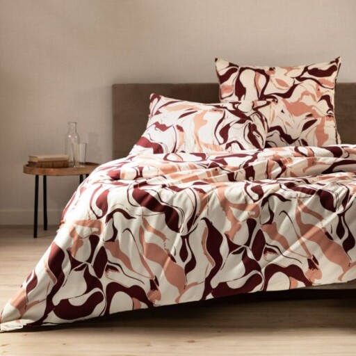 Lenjerie de pat dubla Colette, Homla, 3 piese, 160x200 cm, microfibra din poliester, multicolor