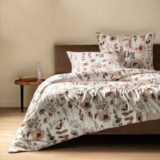 Lenjerie de pat dubla Angelina, Homla, 3 piese, 160x200 cm, microfibra din poliester, multicolor